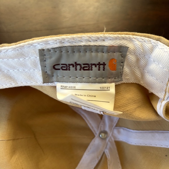 Tan carhart baseball cap - Picture 3 of 4